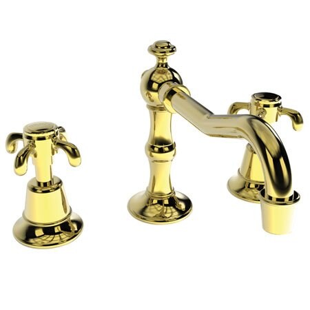 Newport Brass Widespread Lavatory Faucet in Forever Brass (Pvd) 1690/01